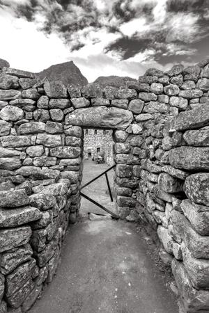 View of the Inca ruins, ca. 1438-71